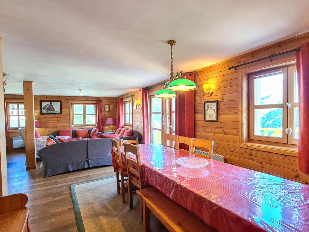 Chalet Spacieux A Flaine Avec Sauna, Cheminee Et Balcon - 6 Chambres, Proche Des Pistes - Fr-1-425-4 Экстерьер фото